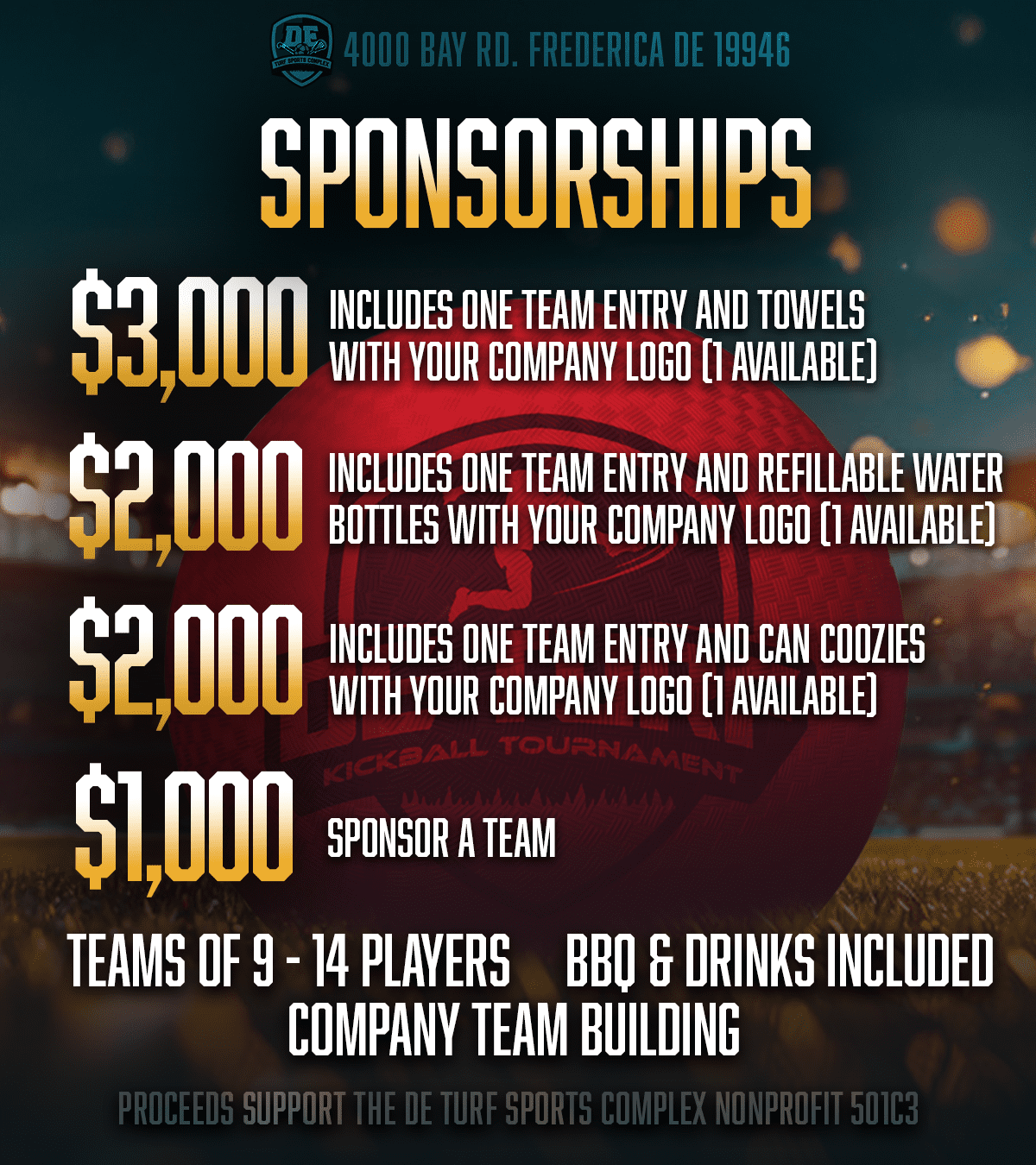 Kickball Promo Sponsor Flyer Kickball Promo Sponsor Flyer