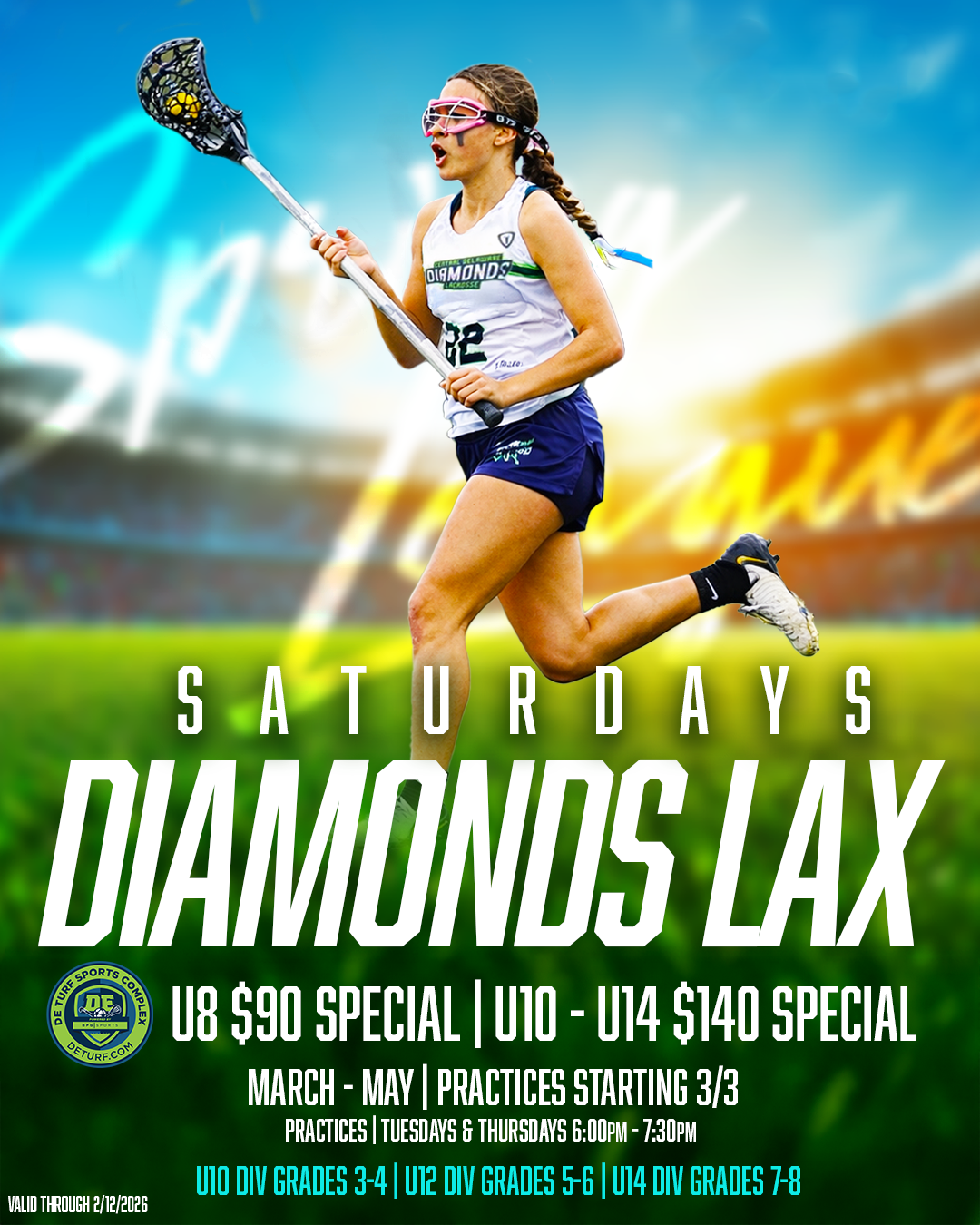 Diamonds Lax Spring 26’ promo