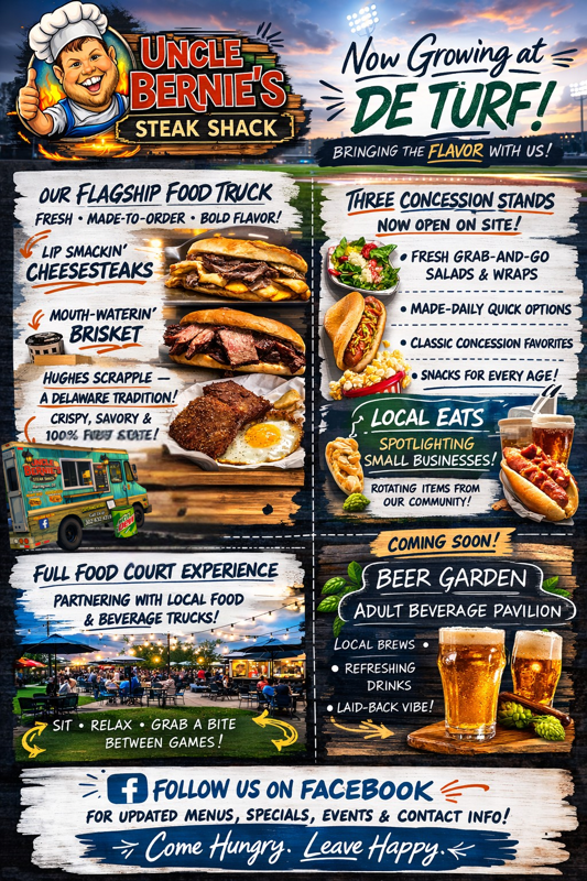 Uncle Bernies Menu
