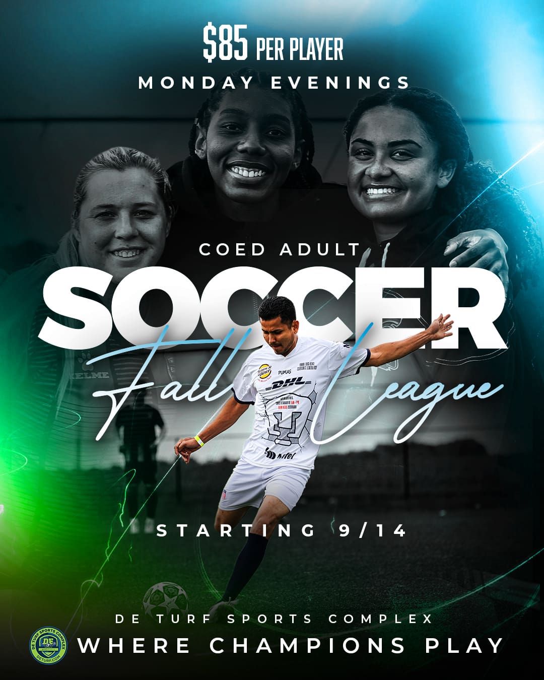Adult Soccer Fall League Promo