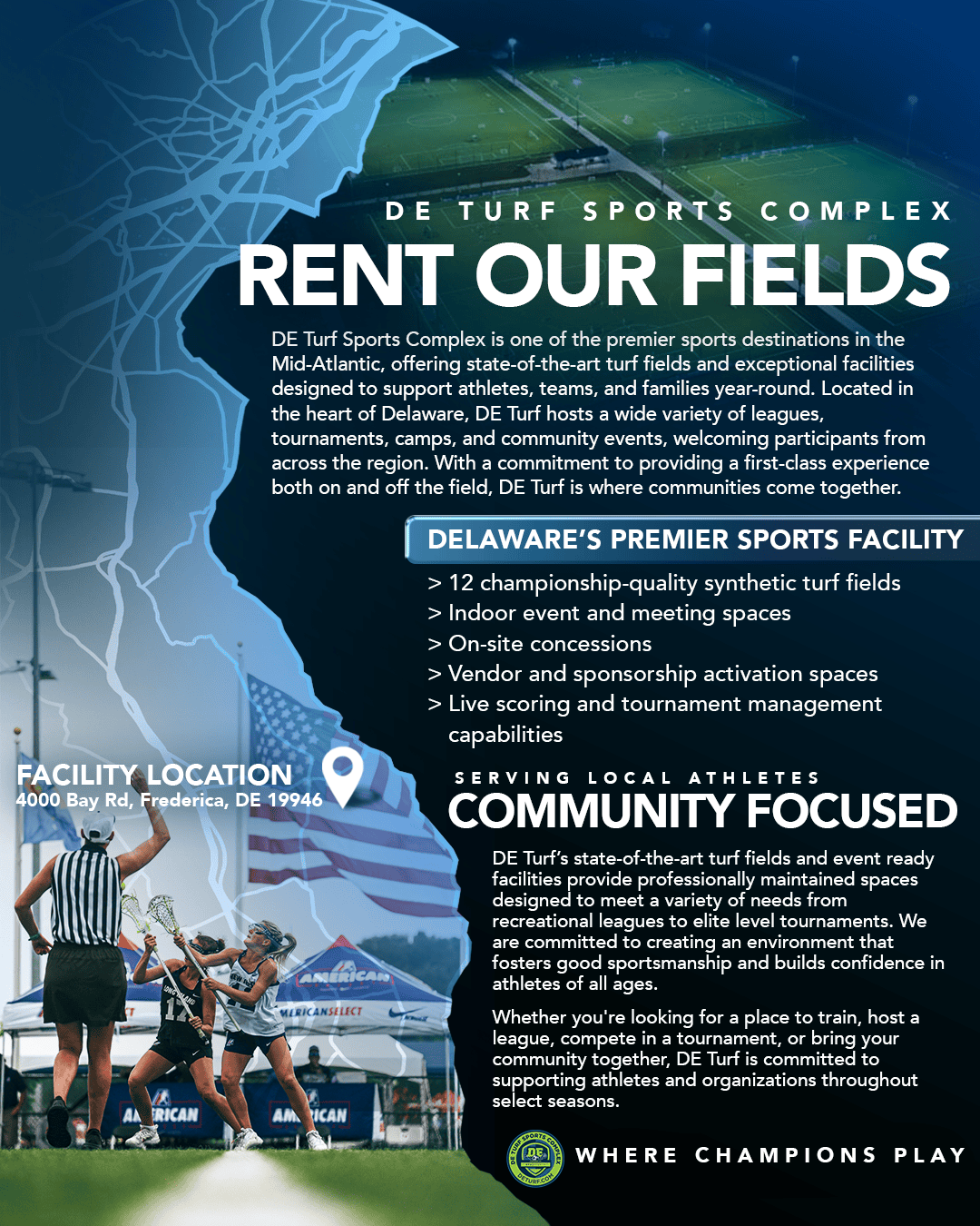 Turf Rent Facility One Pager